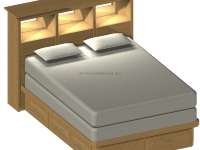 Bed and Headboard Rendering